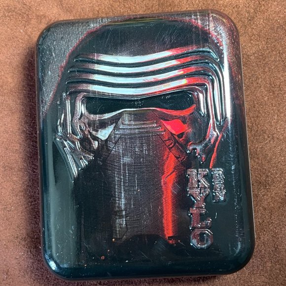 Star wars Kylo Ren playing Deck cards In Tin box New - Picture 2 of 5